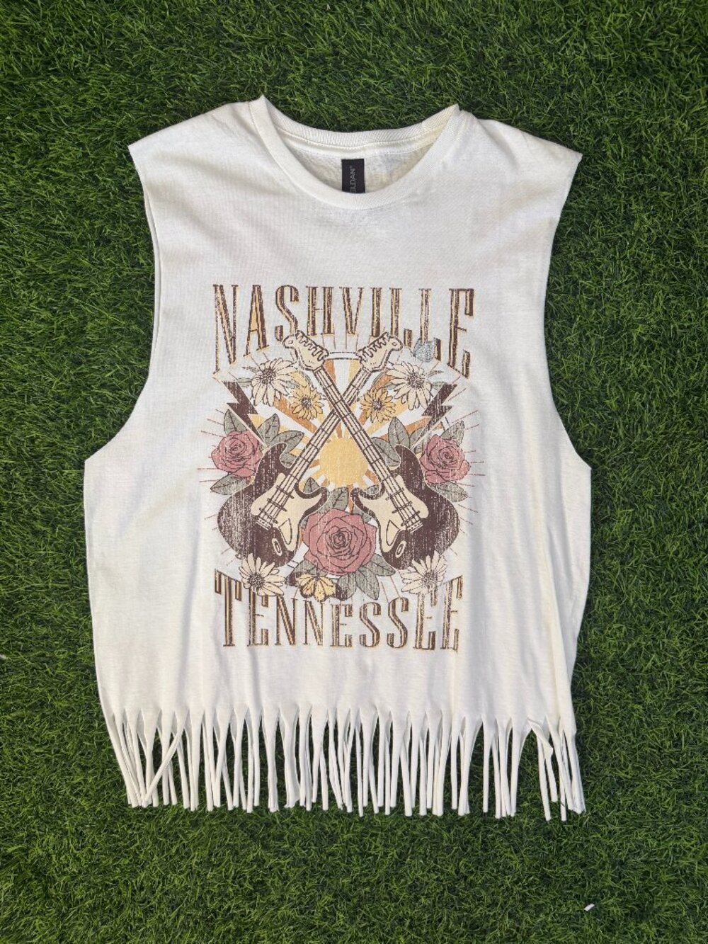 Nashville Fringe Muscle Tank